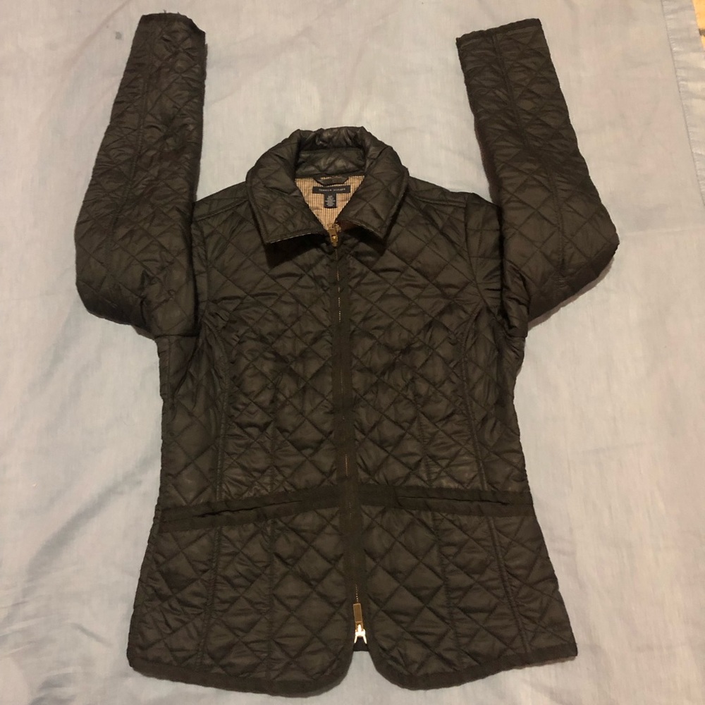 Light quilted puffer jacket Tommy Hilfiger ladies size small great look